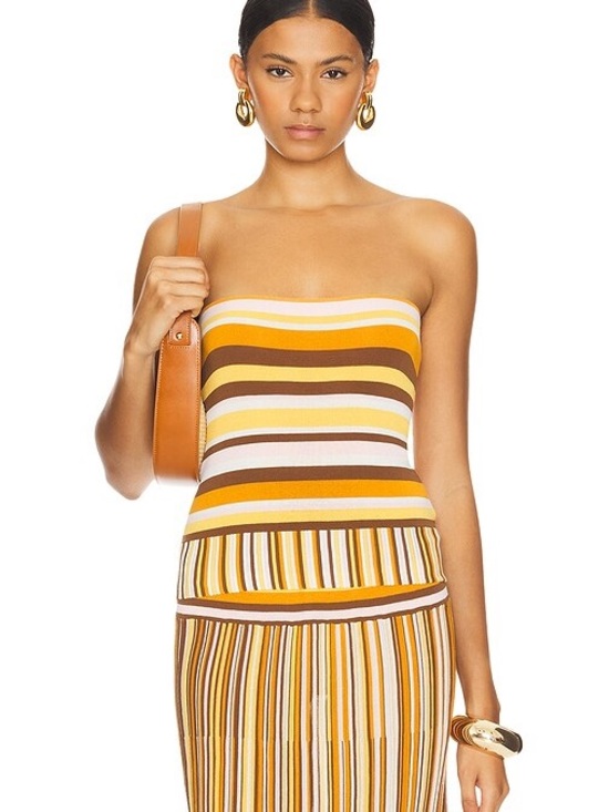 Faithfull the Brand Tops - Faithfull Citara Strapless Top